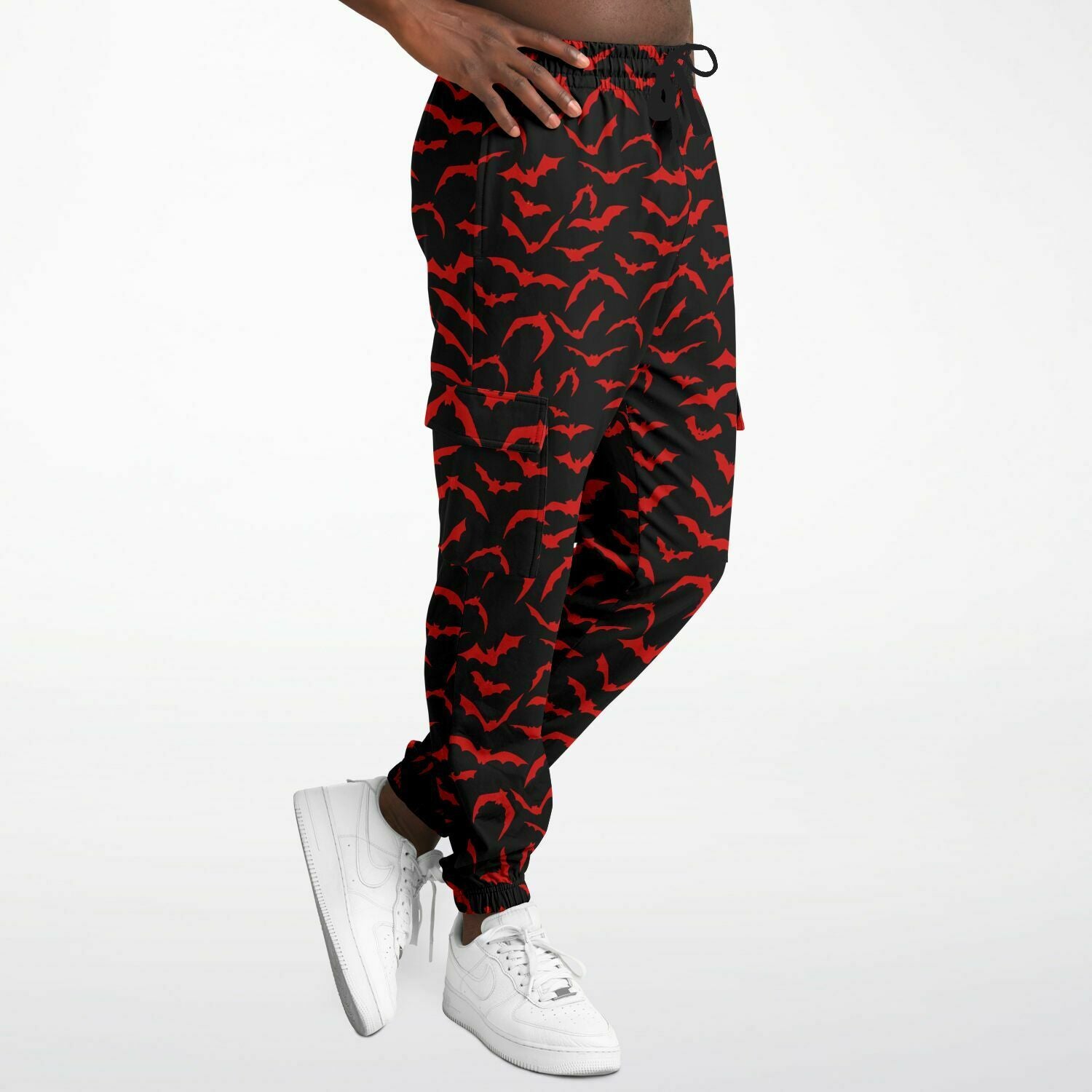 Red Bats Cargo Sweatpants Red Bats Cargo Sweatpants