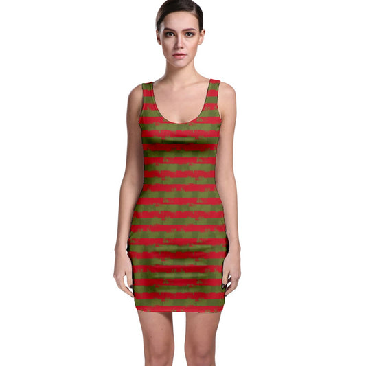 Freddy Stripe Bodycon Dress