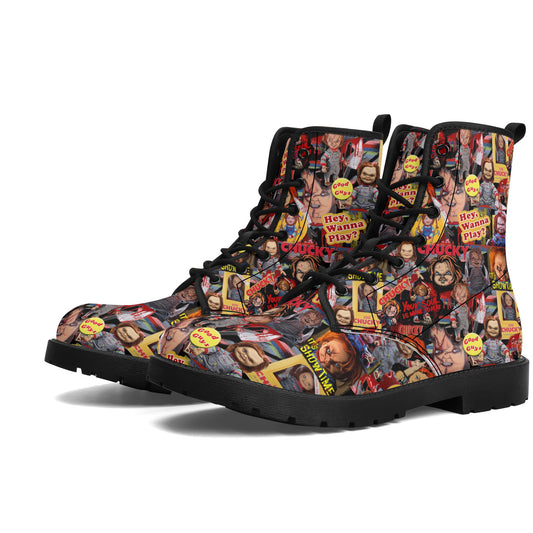 Chucky Wanna PLay Leather Boots spookydoll