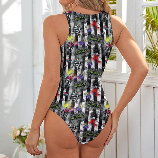 Beetlejuice Tank Bodysuit spookydoll