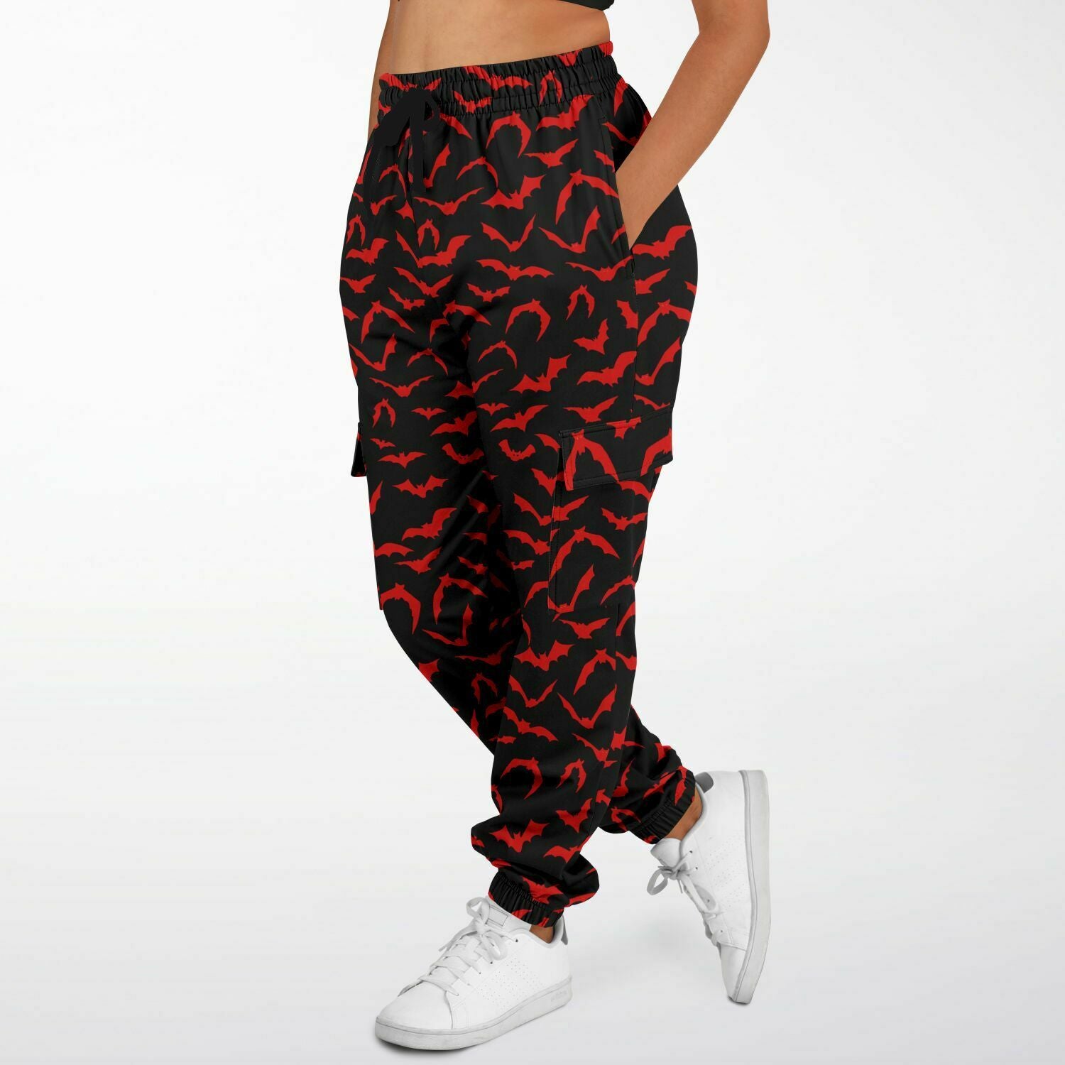 Red Bats Cargo Sweatpants Red Bats Cargo Sweatpants