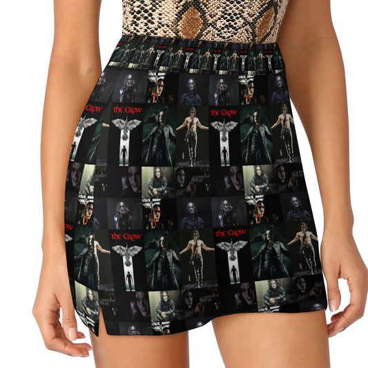 The Crow Bodycon Skort