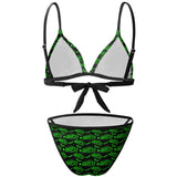 Bit*h Neon Green Two Piece Bikini Bit*h Neon Green Two Piece Bikini