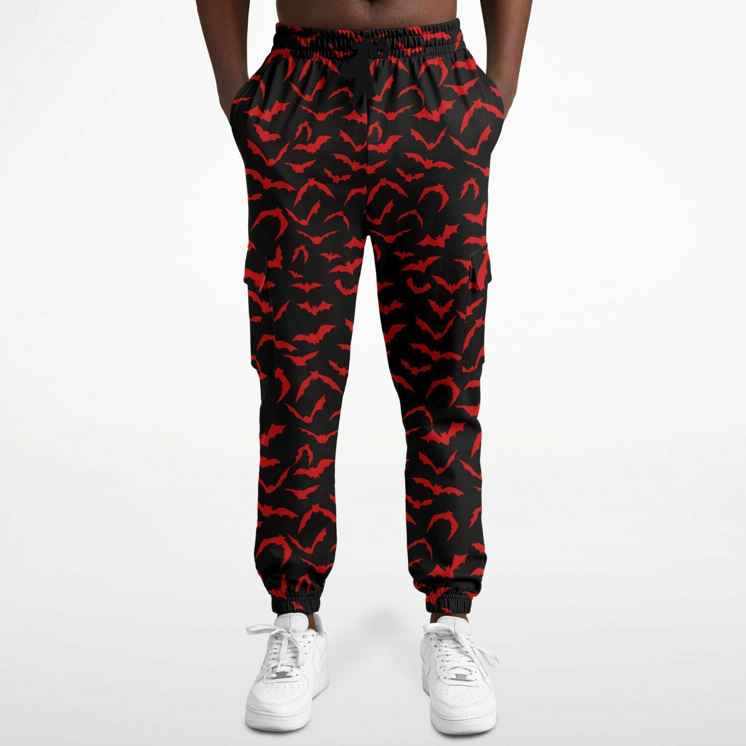 Red Bats Cargo Sweatpants Red Bats Cargo Sweatpants