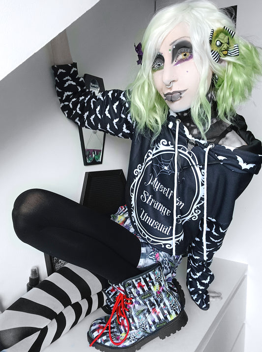 beetlejuice Leather Boots