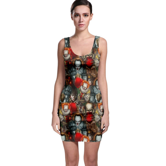 Pennywise Bodycon Dress Gothdollbymika