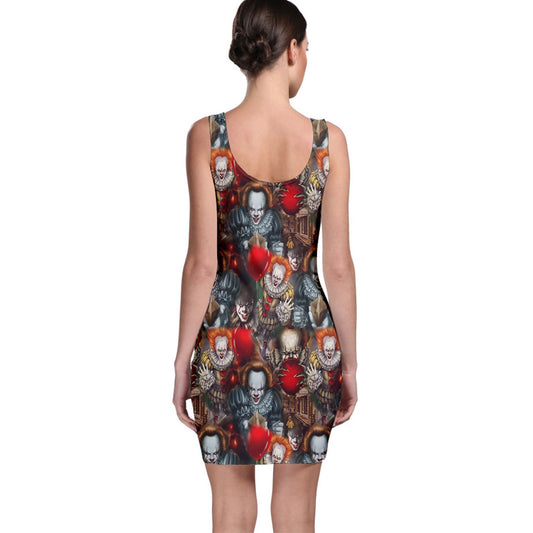 Pennywise Bodycon Dress Gothdollbymika