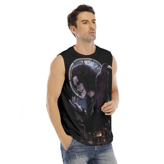 The Crow Portrait O-neck Tank Top
