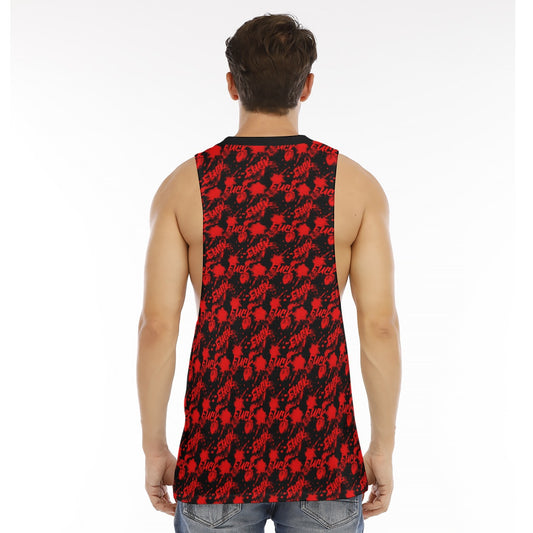 Fu*k O-neck Long Tank Top