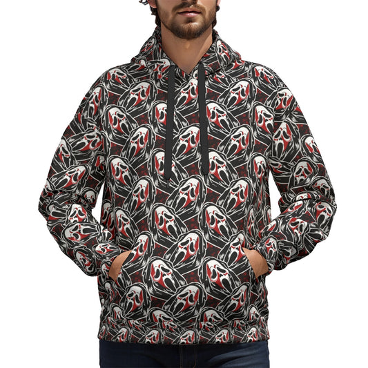 Ghostface all over Unisex sweater Fleece Pullover Hoodie