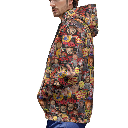 Chucky Unisex Sweater Fleece Pullover Hoodie