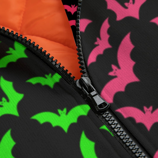 All-Over Print Unisex Knitted Fleece Lapel Outwear spookydoll