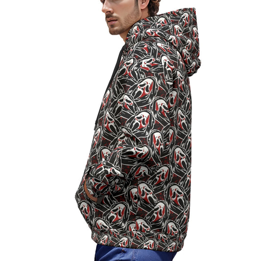 Ghostface all over Unisex sweater Fleece Pullover Hoodie