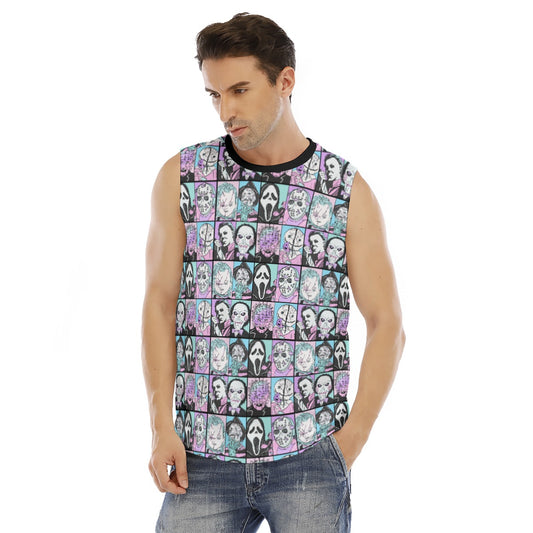 Pastel Horror O-neck Tank Top
