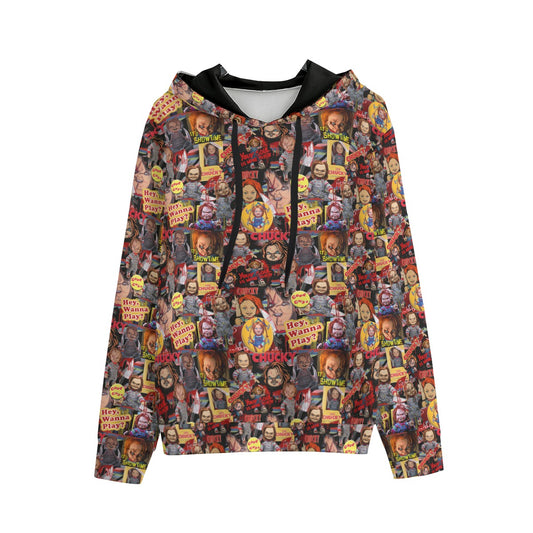 Chucky Unisex Pullover Hoodie | Cotton