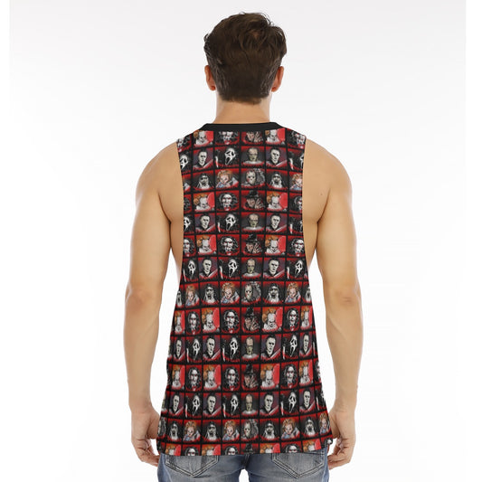 Horror Buddies O-neck Long Tank Top