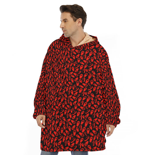 Coffin Red Huggable Hoodie