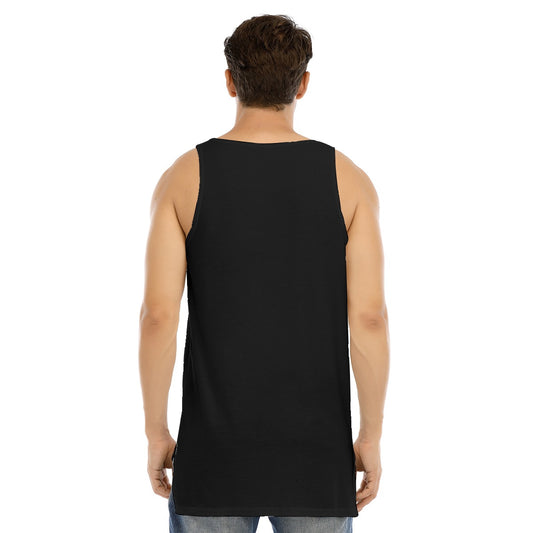 Edward Portrait Curved Hem Long Tank Top