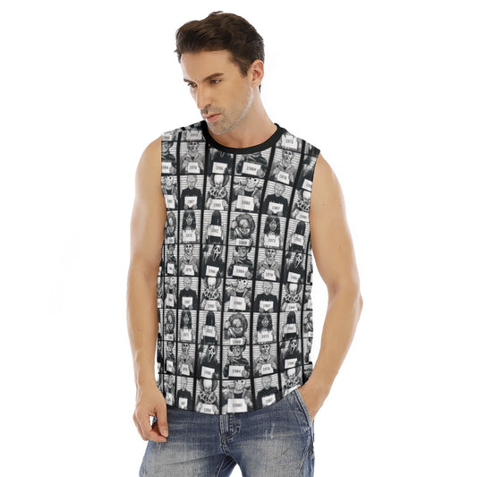 Jailhouse O-neck Tank Top