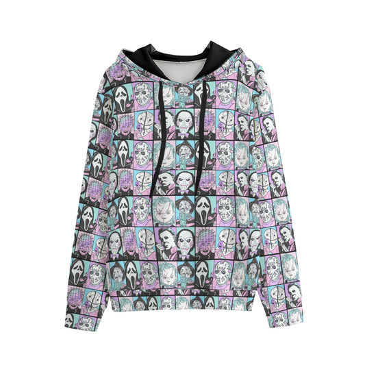 Pastel Horror Unisex Pullover Hoodie | Cotton
