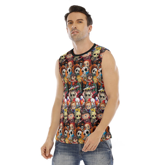 Chibi horror O-neck Tank Top