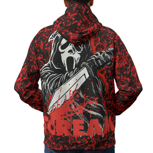 Scream Unisex Sweater Fleece Pullover Hoodie
