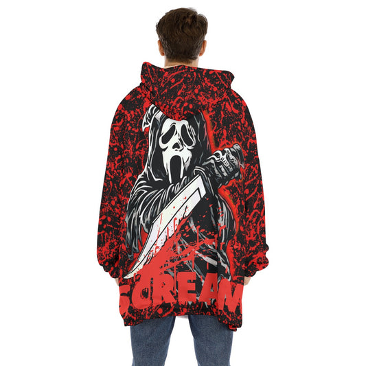 Scream/bloody Huggable Hoodie
