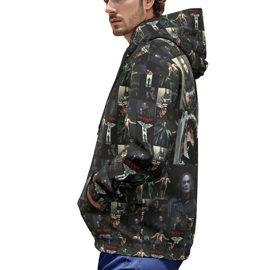 the crow Unisex sweater Fleece Pullover Hoodie