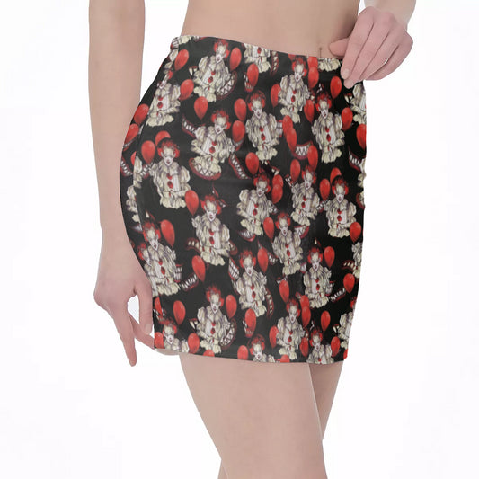 IT Bodycon Skirt freeshipping - Gothdollbymika