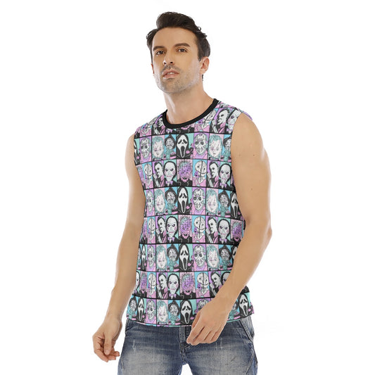 Pastel Horror O-neck Tank Top