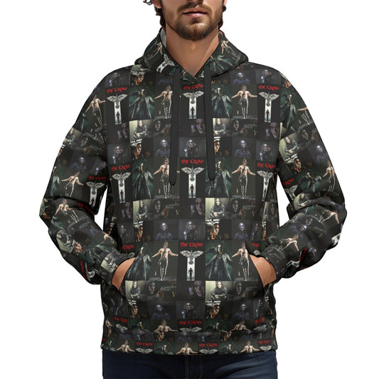 the crow Unisex sweater Fleece Pullover Hoodie