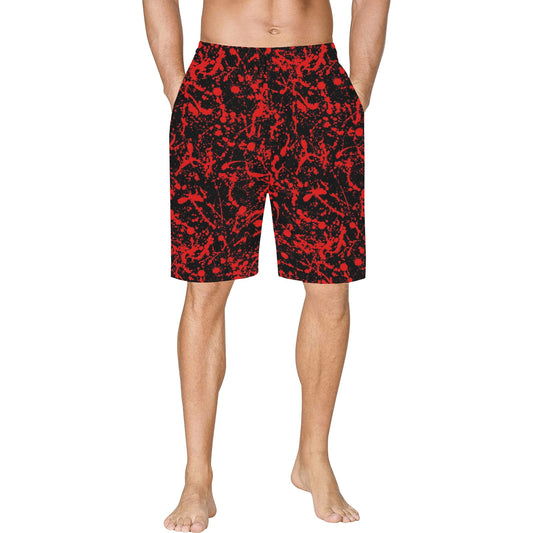 Bloody Basketball Shorts With Pockets interestprint