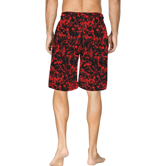 Bloody Basketball Shorts With Pockets interestprint