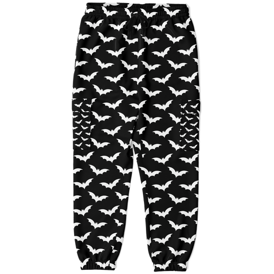 Bat Cargo Sweatpants UNisex spookydoll