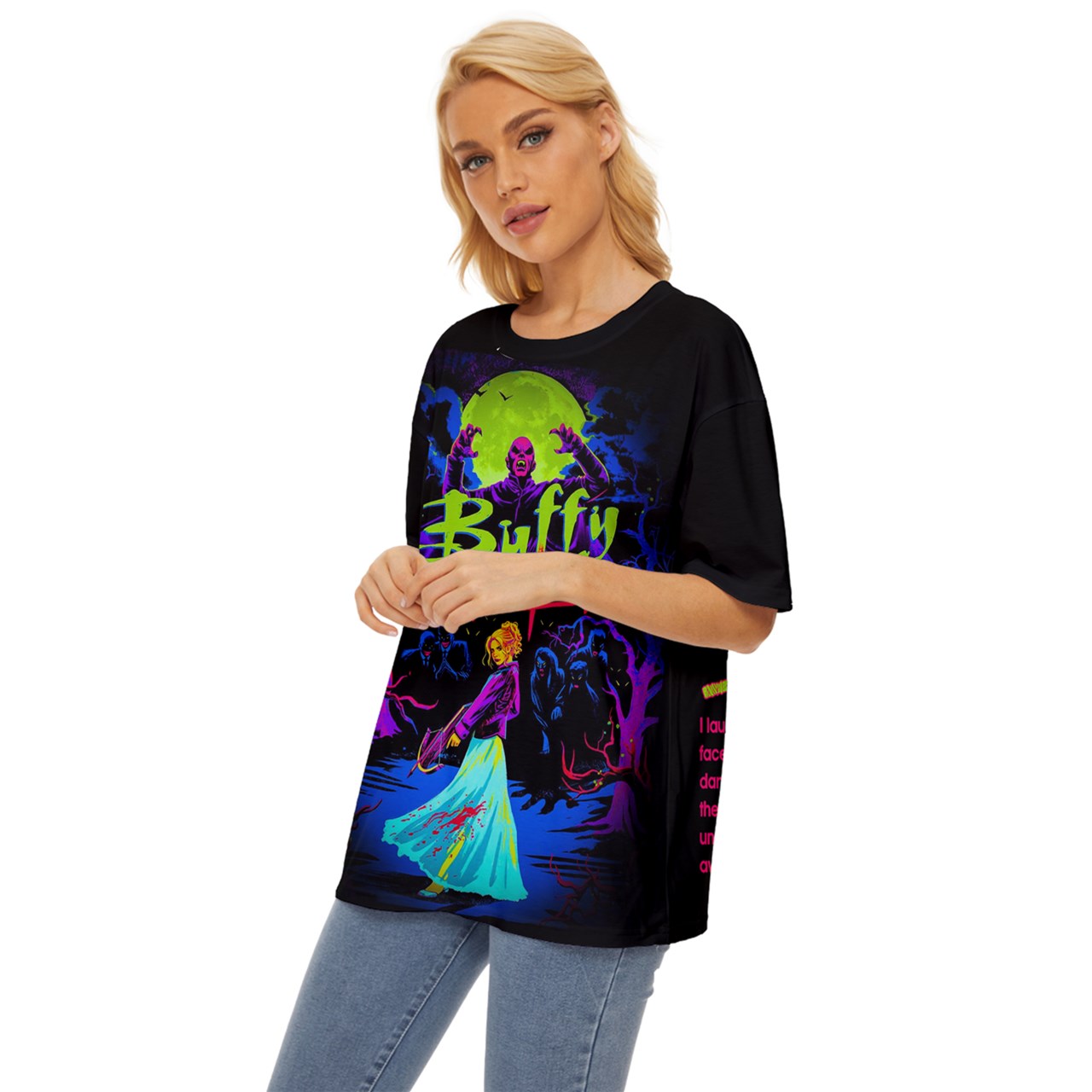 Buffy Poster oversized tee