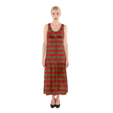 Freddy Stripe Sleeveless Maxi Dress