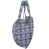 Pastel Horror Giant Heart Shaped Tote