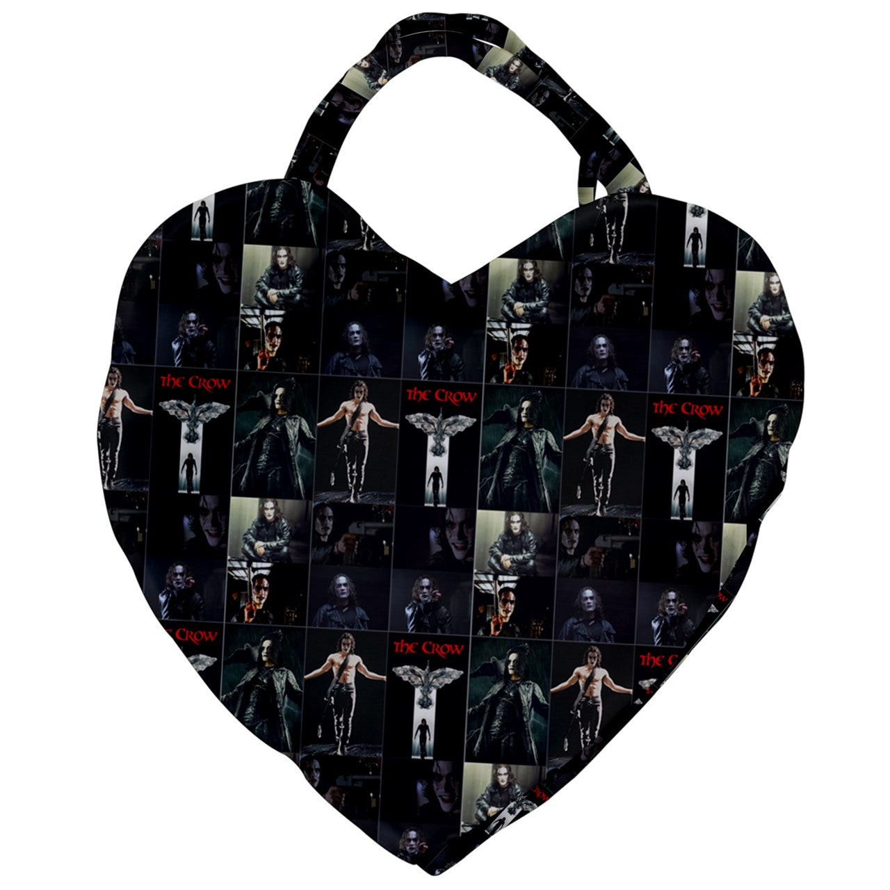 The Crow Giant Heart Shaped Tote