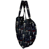 The Crow Giant Heart Shaped Tote
