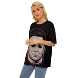Michael Myers Face Oversized Basic T-Shirt