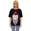 Penny Clown Face Oversized Basic T-Shirt