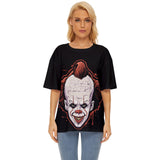 Penny Clown Face Oversized Basic T-Shirt