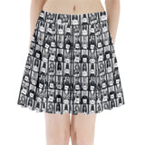 Jailhouse Pleated Mini Skirt