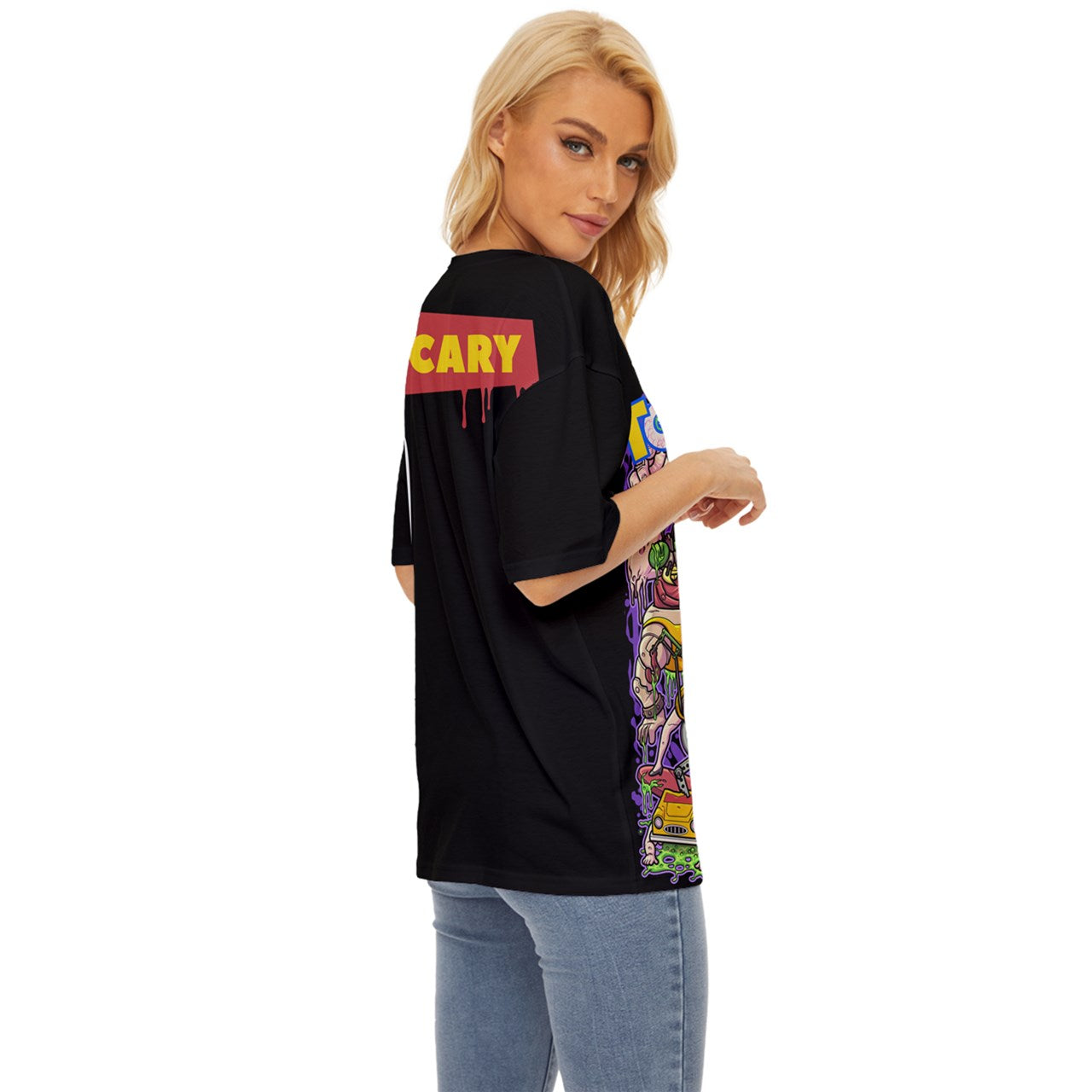 Toy Scary Oversized Basic T-Shirt unisex