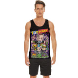 Toy Scary Wide Collar Tank Top