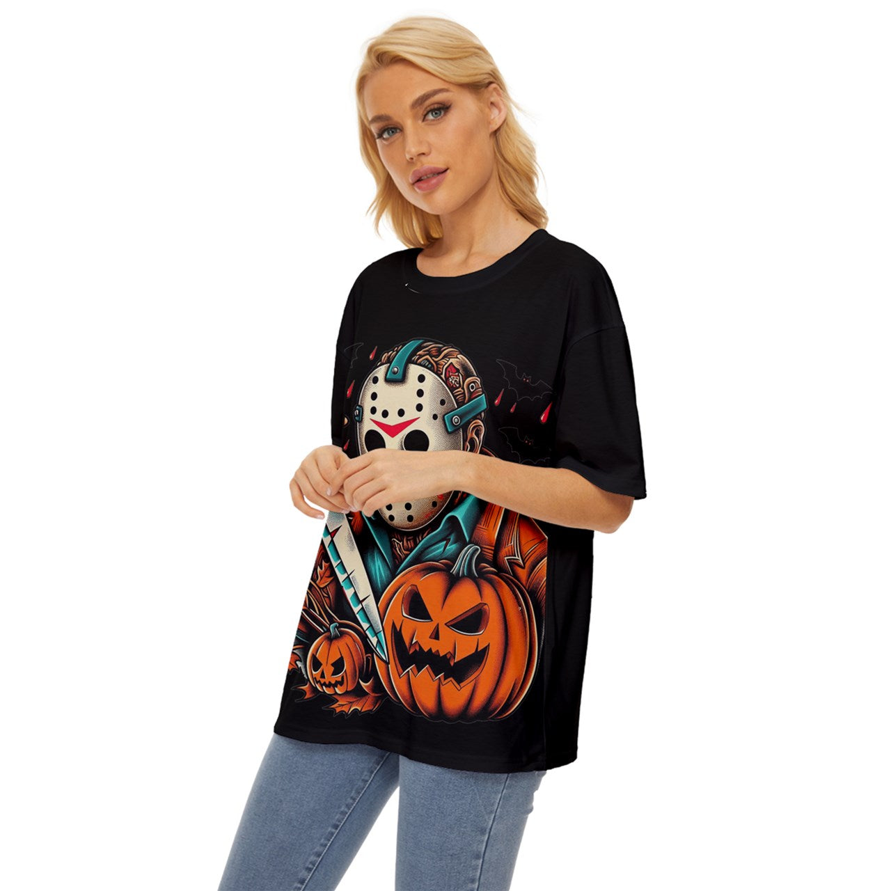 Jason Halloween Oversized T-Shirt