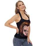 Chucky Face Halter Top