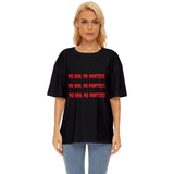 No Bra No Panties thirteen Oversized Basic T-Shirt