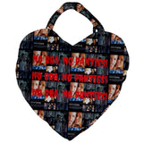 Thirteen collage Giant Heart Shaped Tote