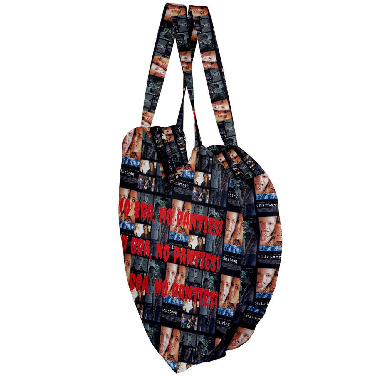 Thirteen collage Giant Heart Shaped Tote